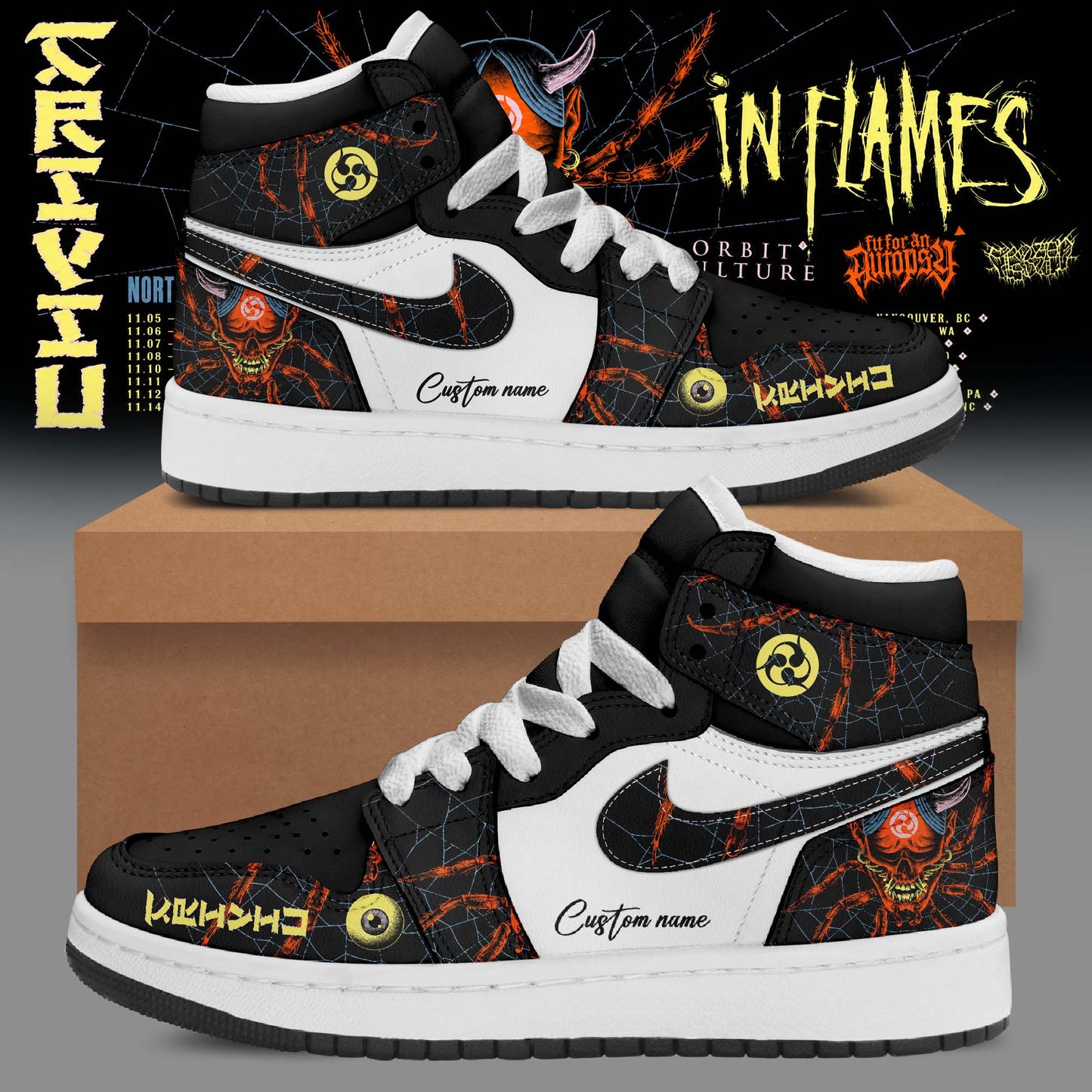 TRIVIUM – NORTH AMERICA TOUR 2026 COLLECTION SHOES