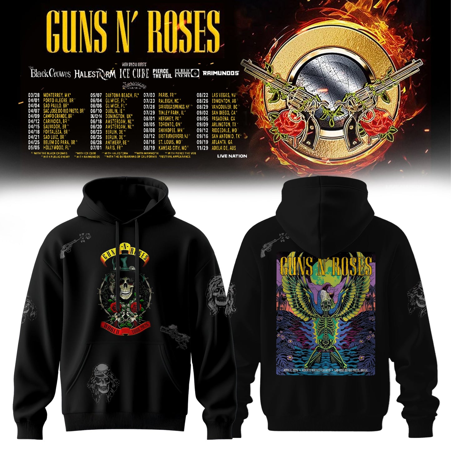 2026 TOUR HOODIE IS HERE – LIMITED EDITION 🔥