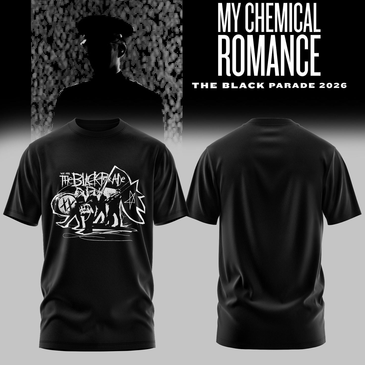M.C.R – The Black Parade Tour NA 2026 Limited T-Shirt