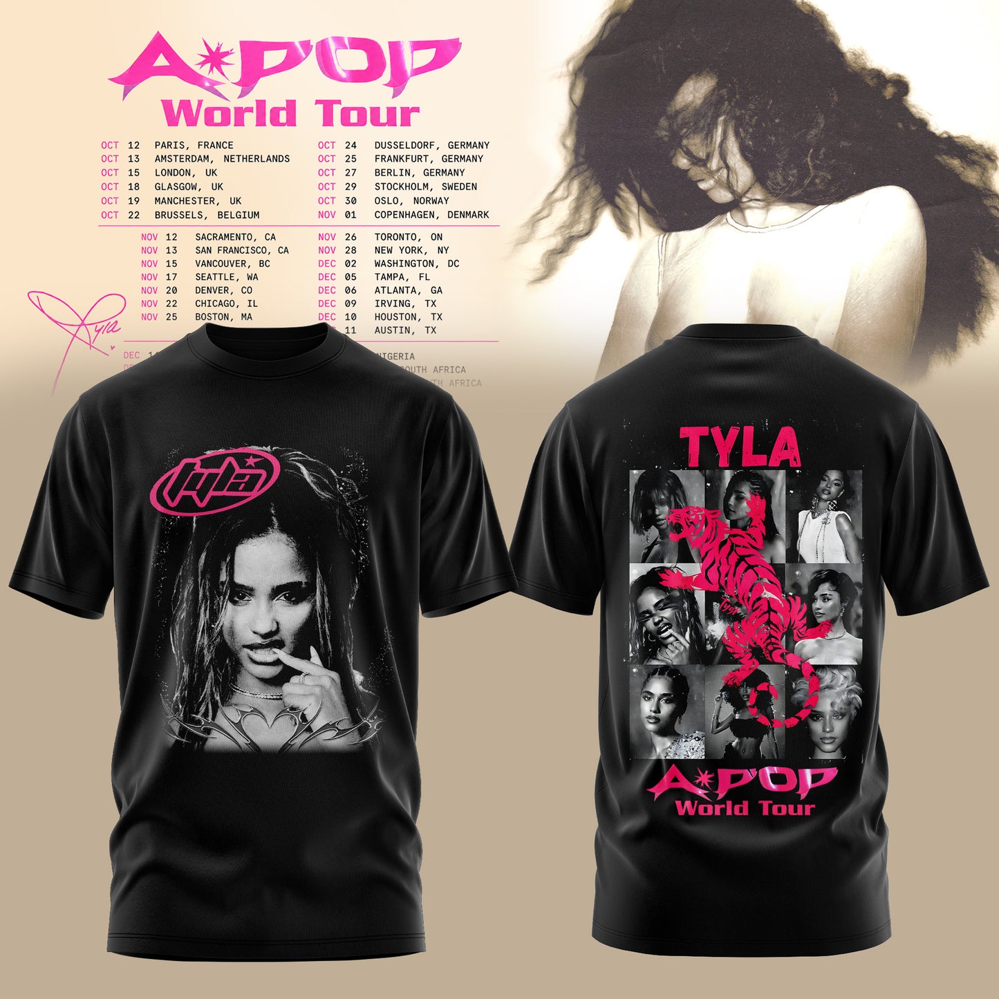 _ THE A*POP WORLD TOUR 2026 Edition Tee
