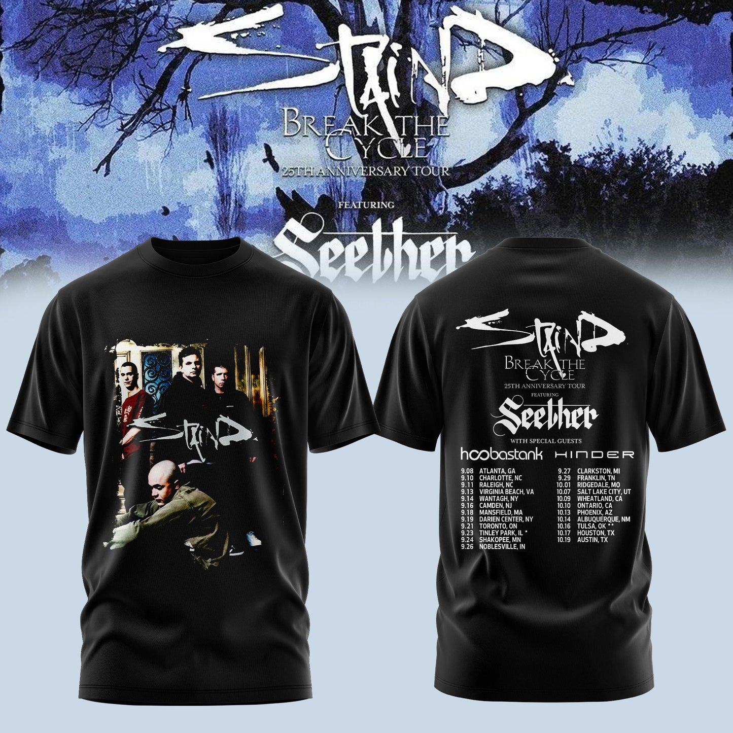 Break The Cycle 25th Anniversary Tour Limited T-Shirt