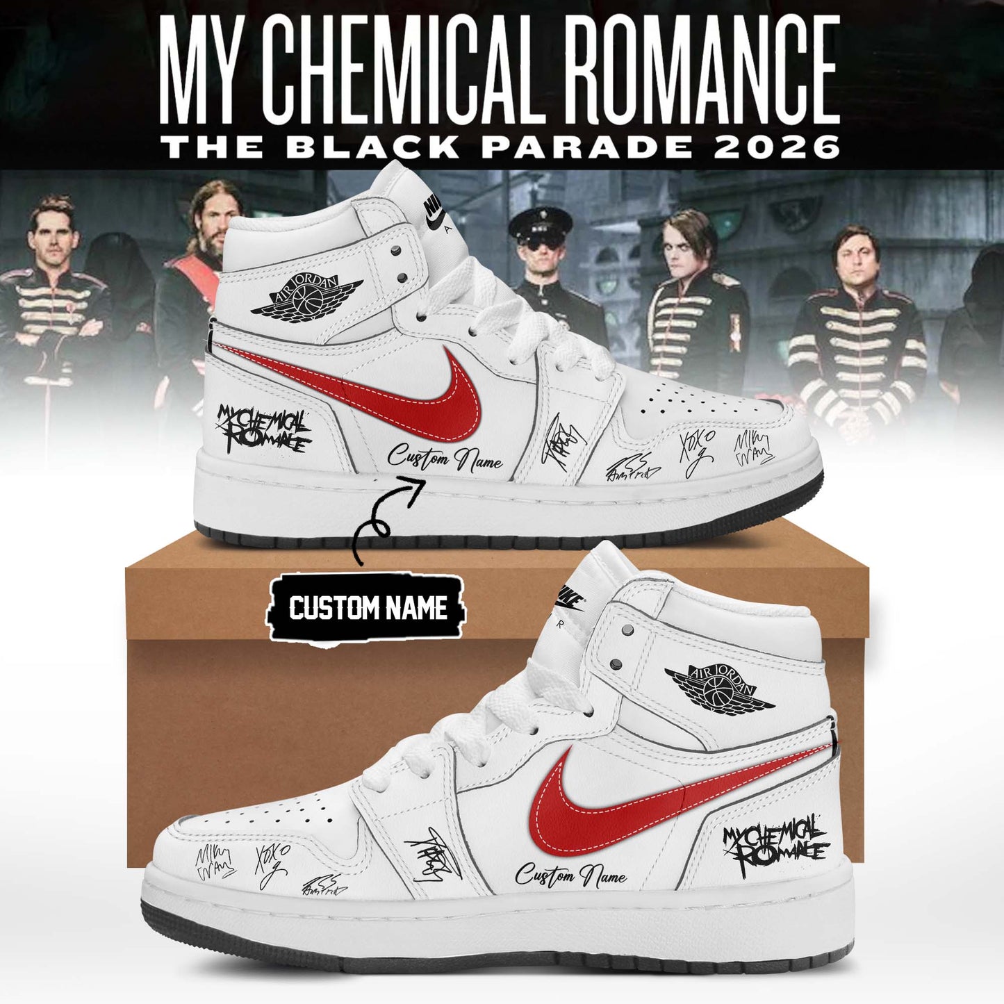 .MCR New Merch Shoes