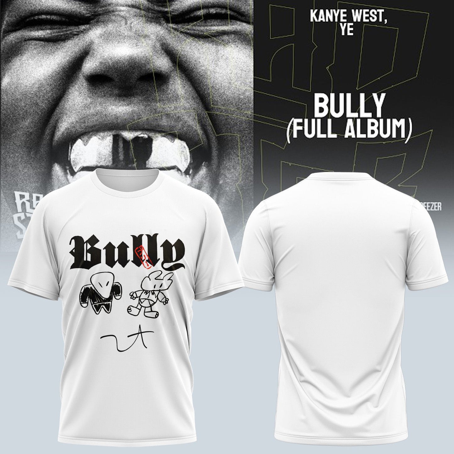 Ye 2026 tour TShirt