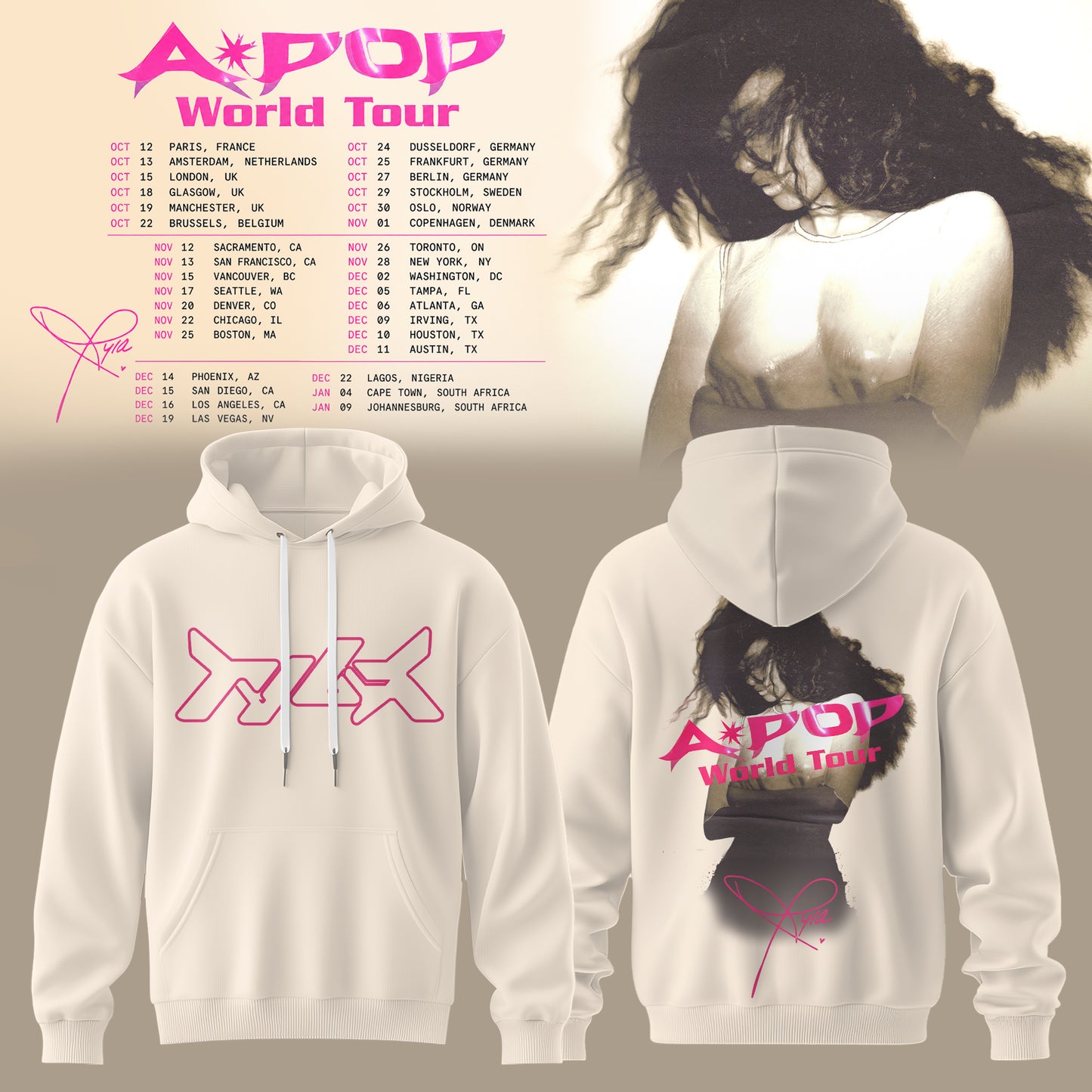 _ THE A*POP WORLD TOUR 2026 Edition Hoodie