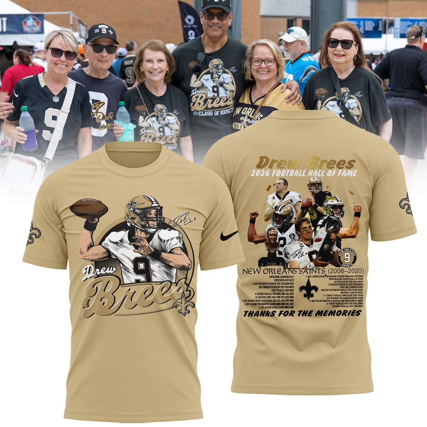 Limited Edition New Orleans Saints Drew Brees Shirt