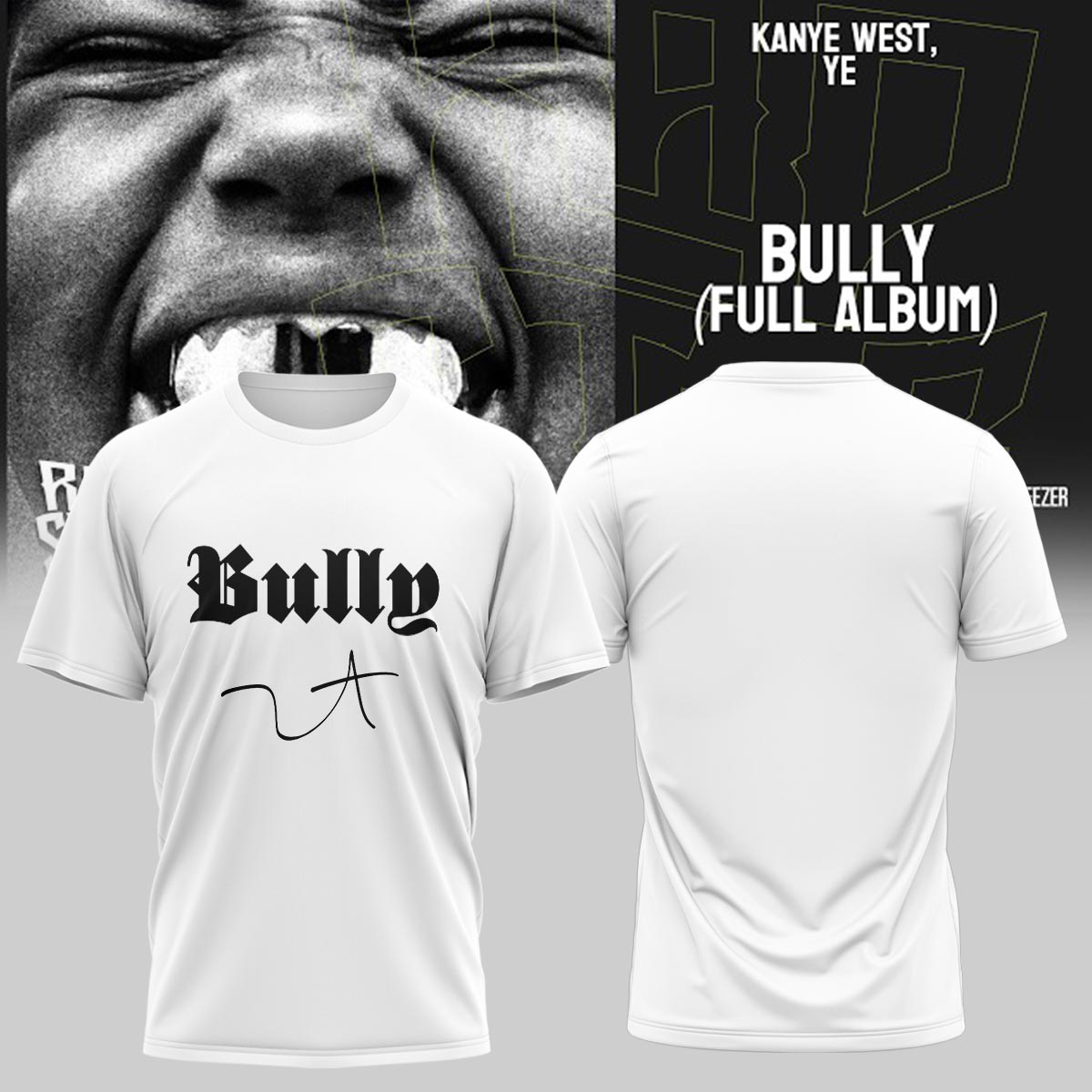 Ye 2026 tour TShirt