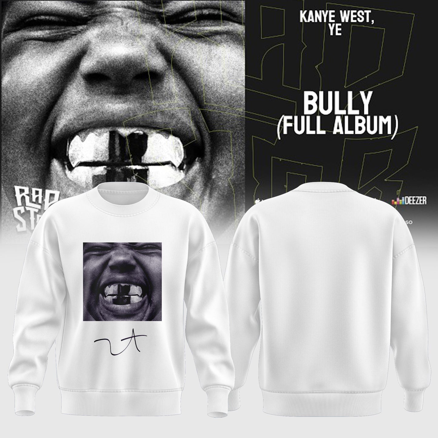 Ye 2026 tour Sweatshirt