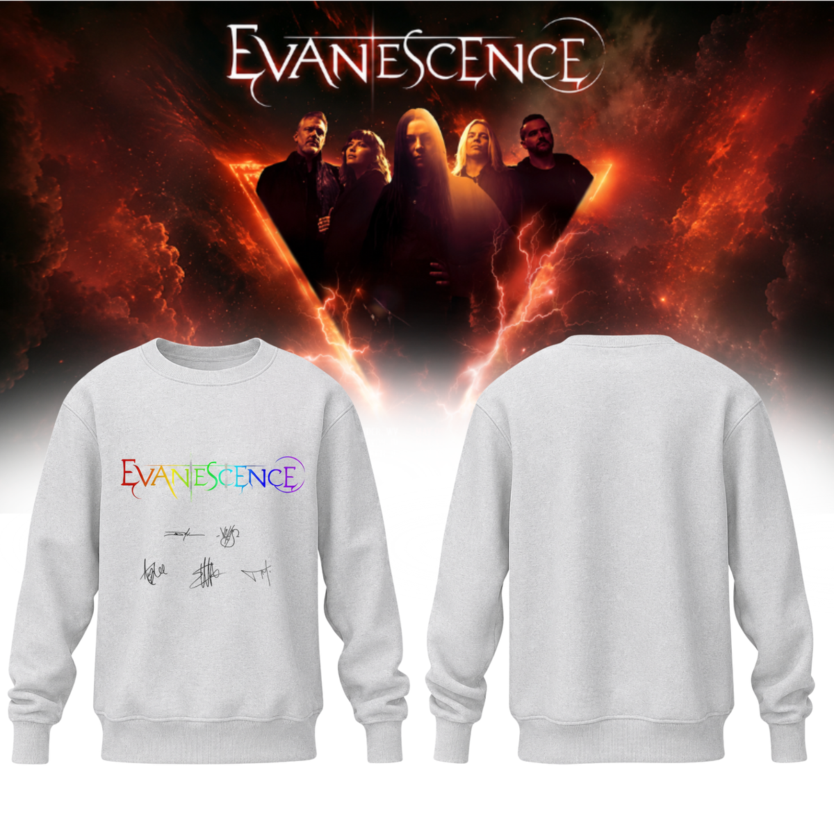 Evanescence “Sanctuary 2026 World Tour” – Sweatshirt