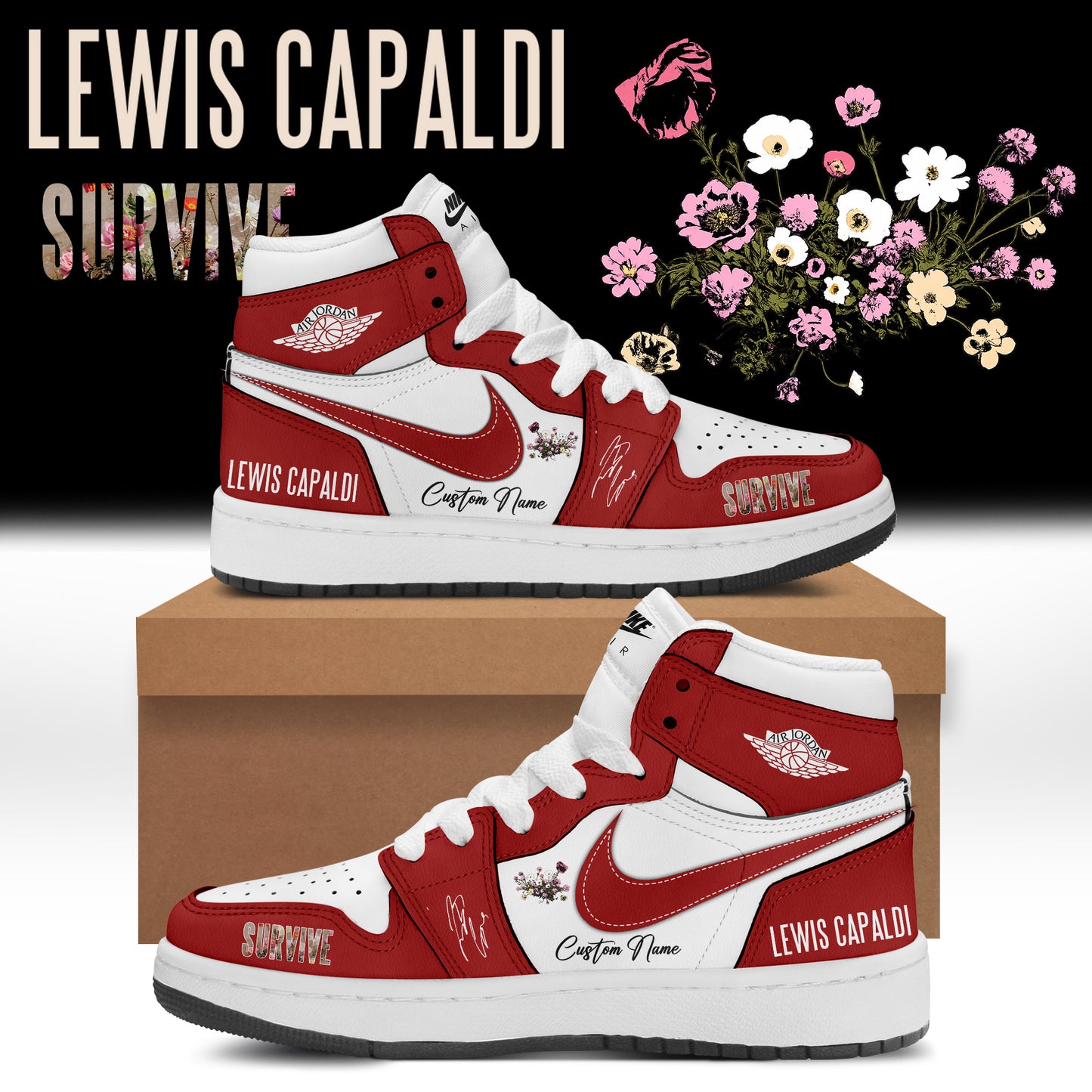 .Lewis Capaldi Tour 2026 – Shoes