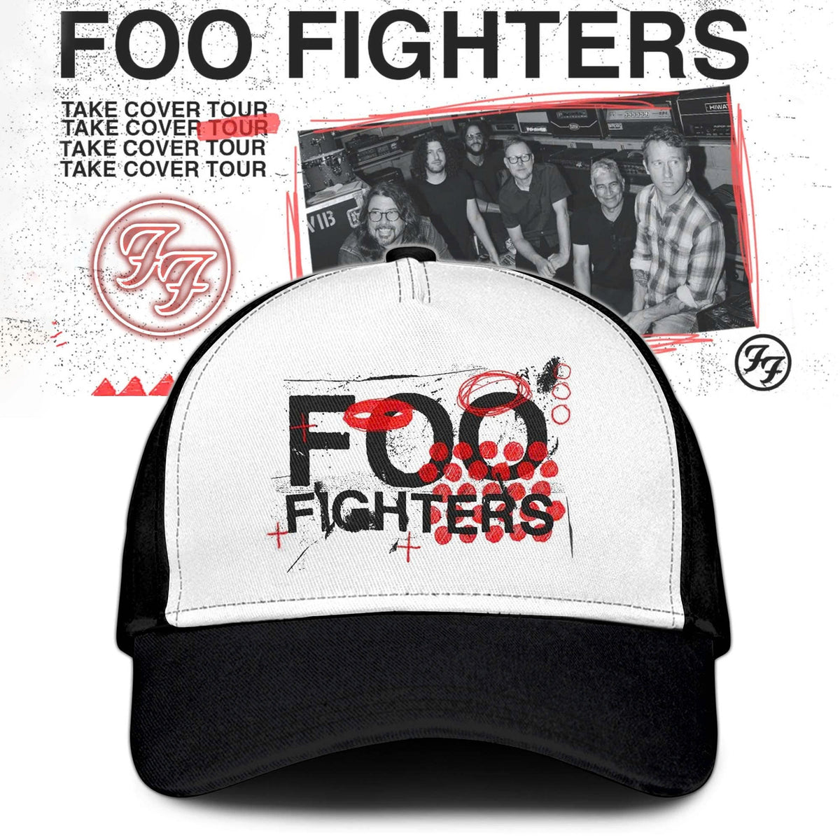 Foo Fighters Take Cover Tour 2026 Cap