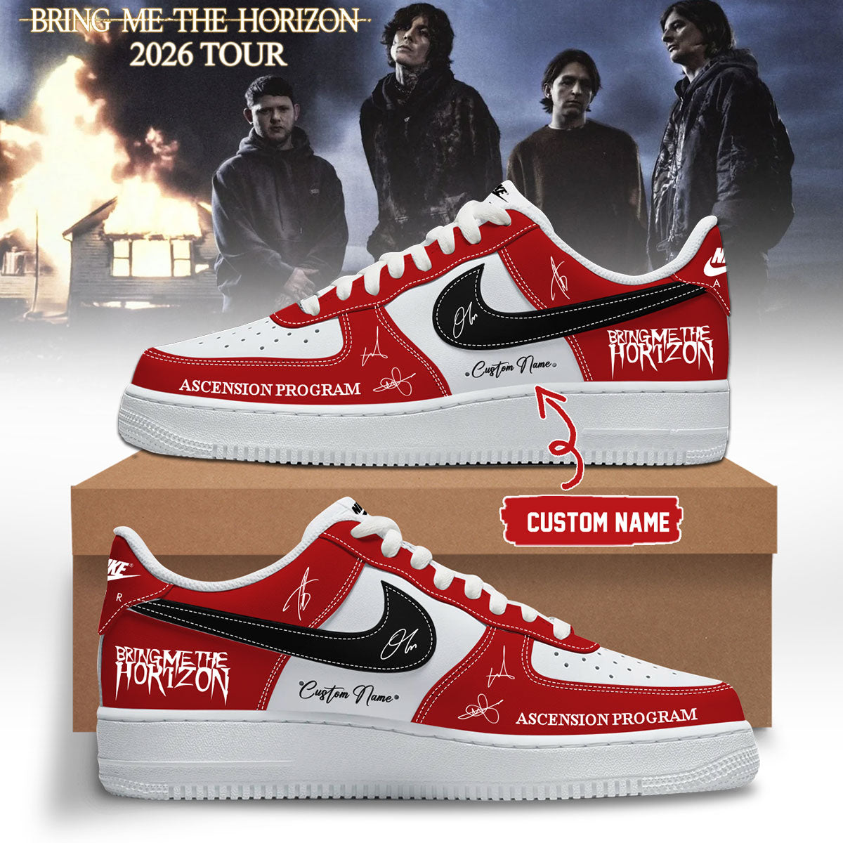 ,Bring Me the Horizon – Ascension Program Limited Edition Signature – Shoes