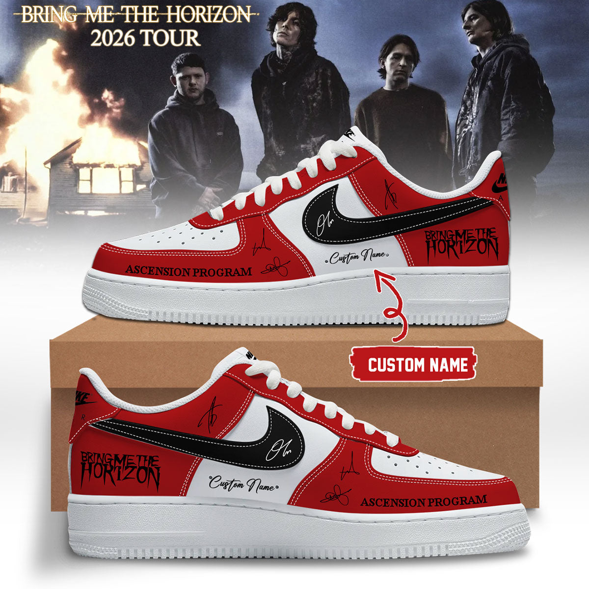 ,Bring Me the Horizon – Ascension Program Limited Edition Signature – Shoes
