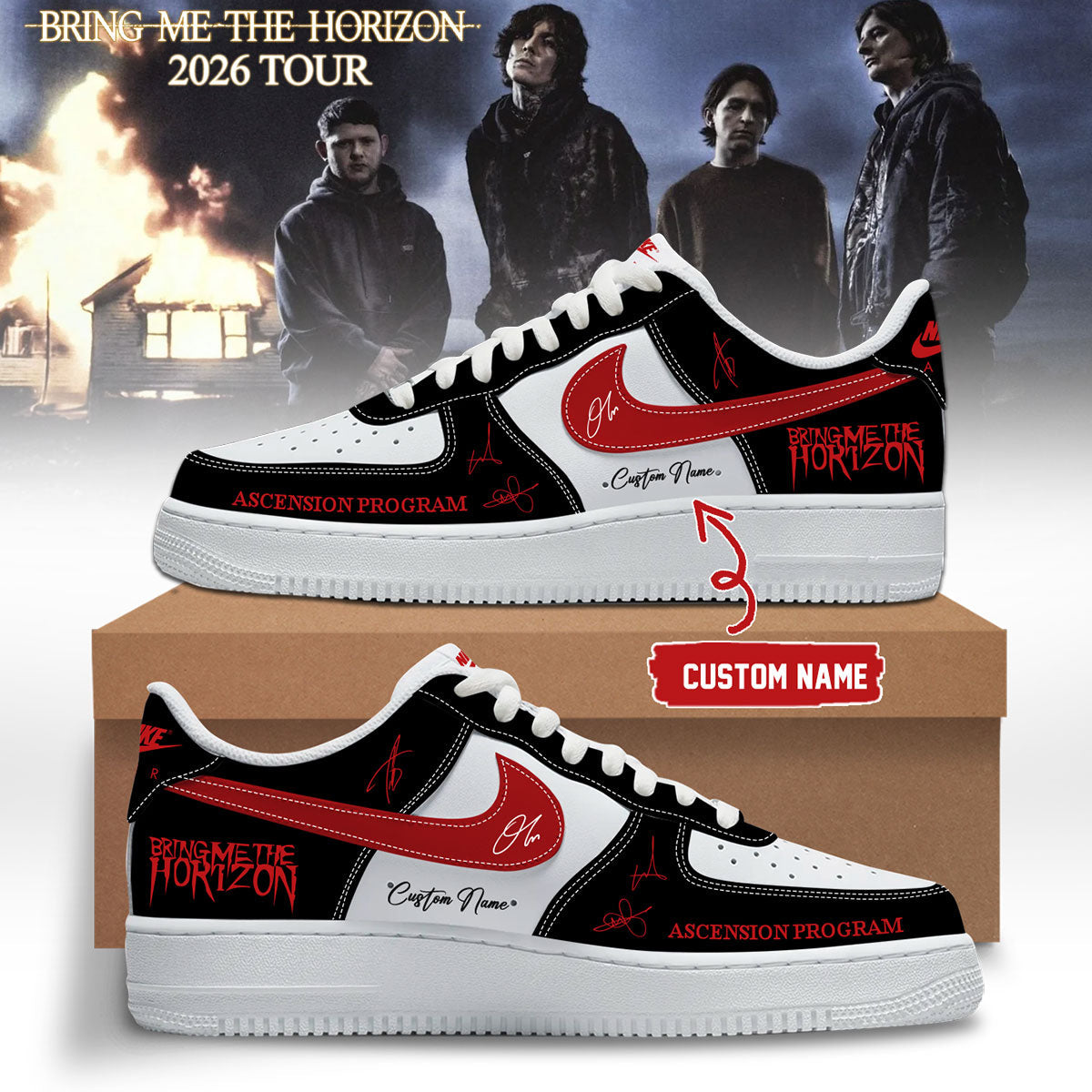 ,Bring Me the Horizon – Ascension Program Limited Edition Signature – Shoes