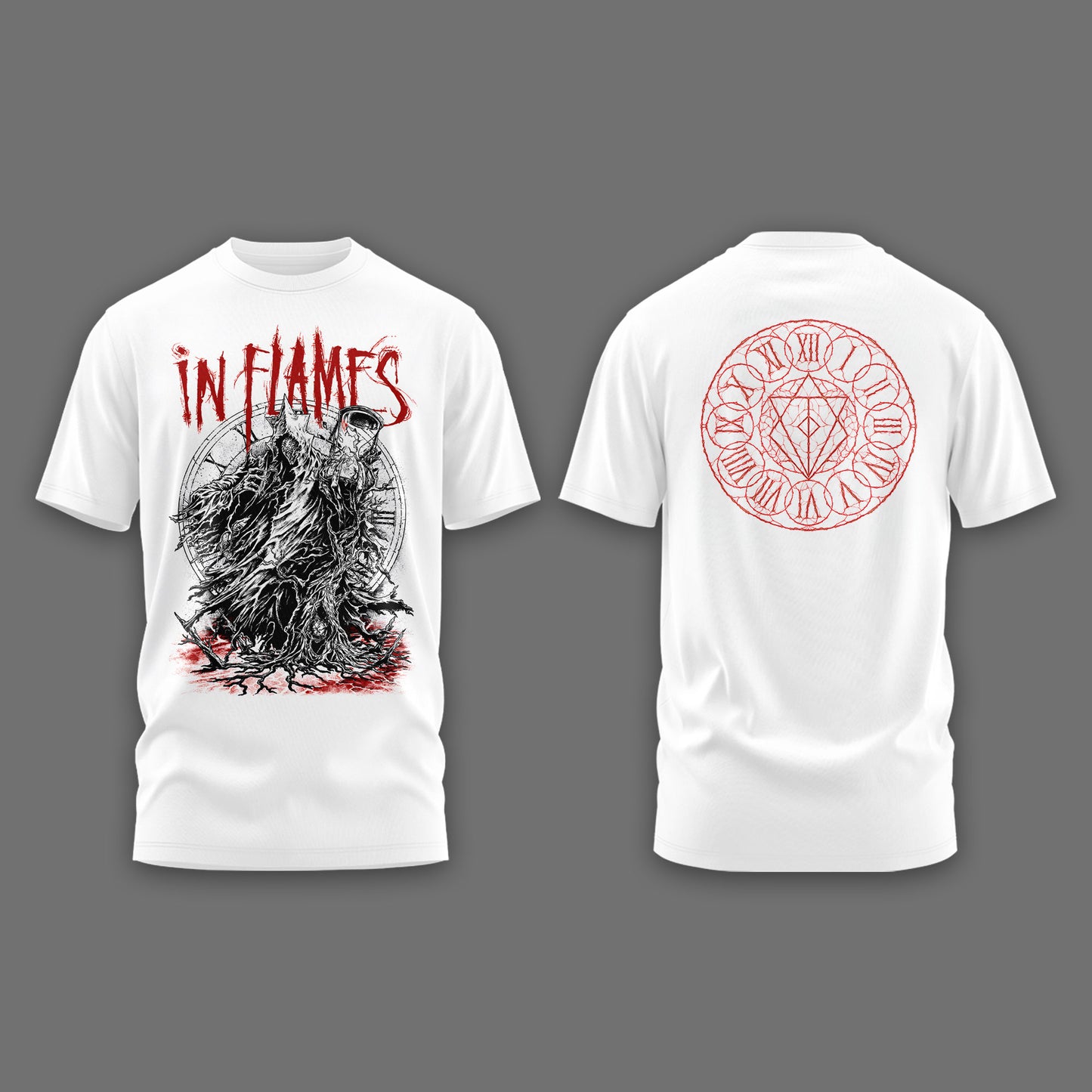 In Flames The Crown In The Grave Tour ’26 Tshirt