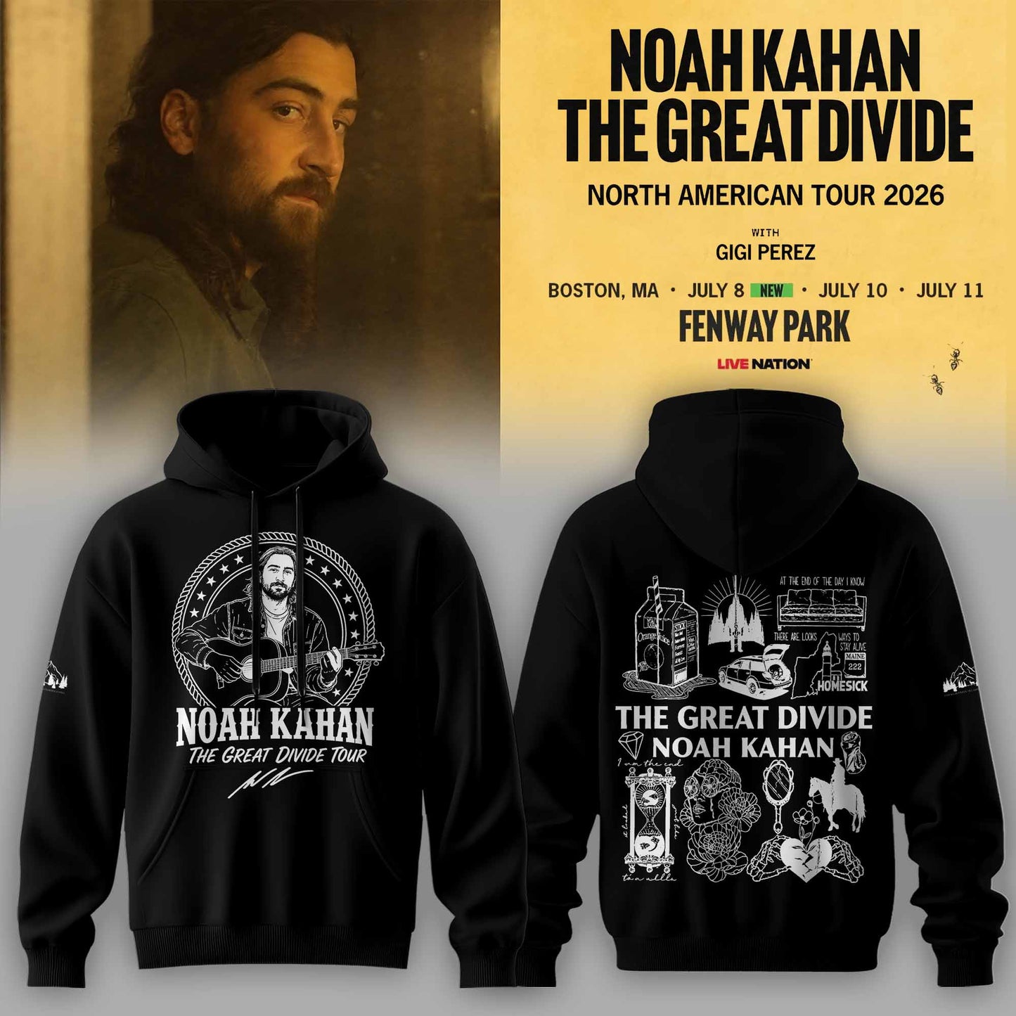 The Great Divide Tour 2026 Limited Hoodie