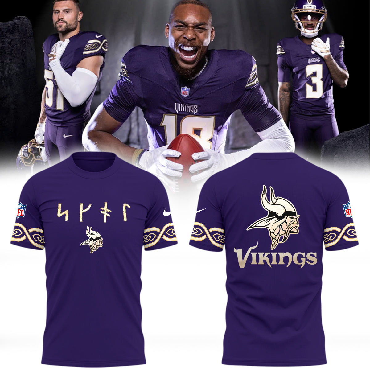 Special New Minnesota Vikings Rivalry T-Shirt 2026