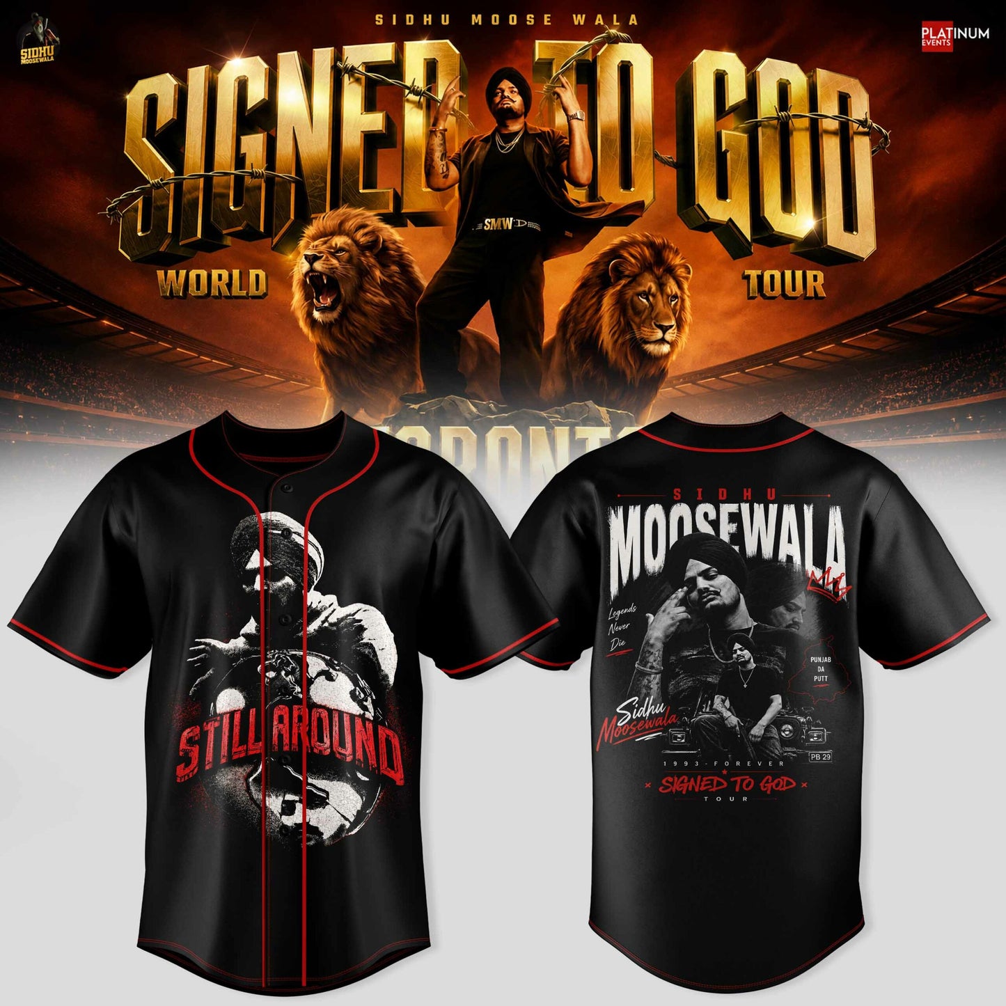 _SIDHU MOOSE WALA SIGNED TO GOD TOUR JERSEY