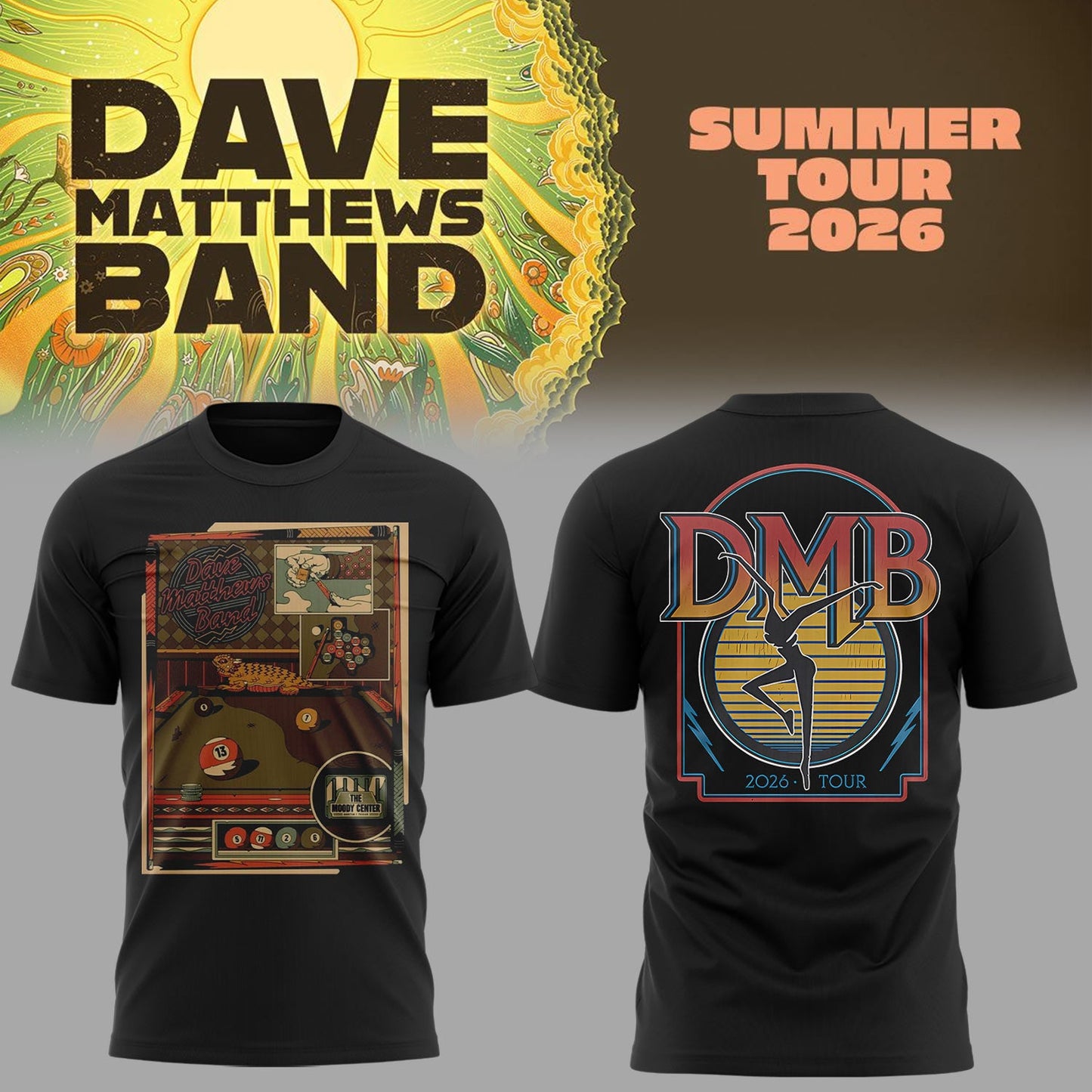 Limited Edition DMB 2026 Tour 🎻🤠🌵 Shirt