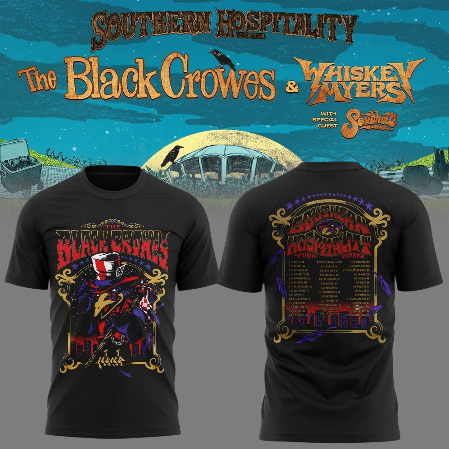 Limited Edition Southern Hospitality Tour Shirt