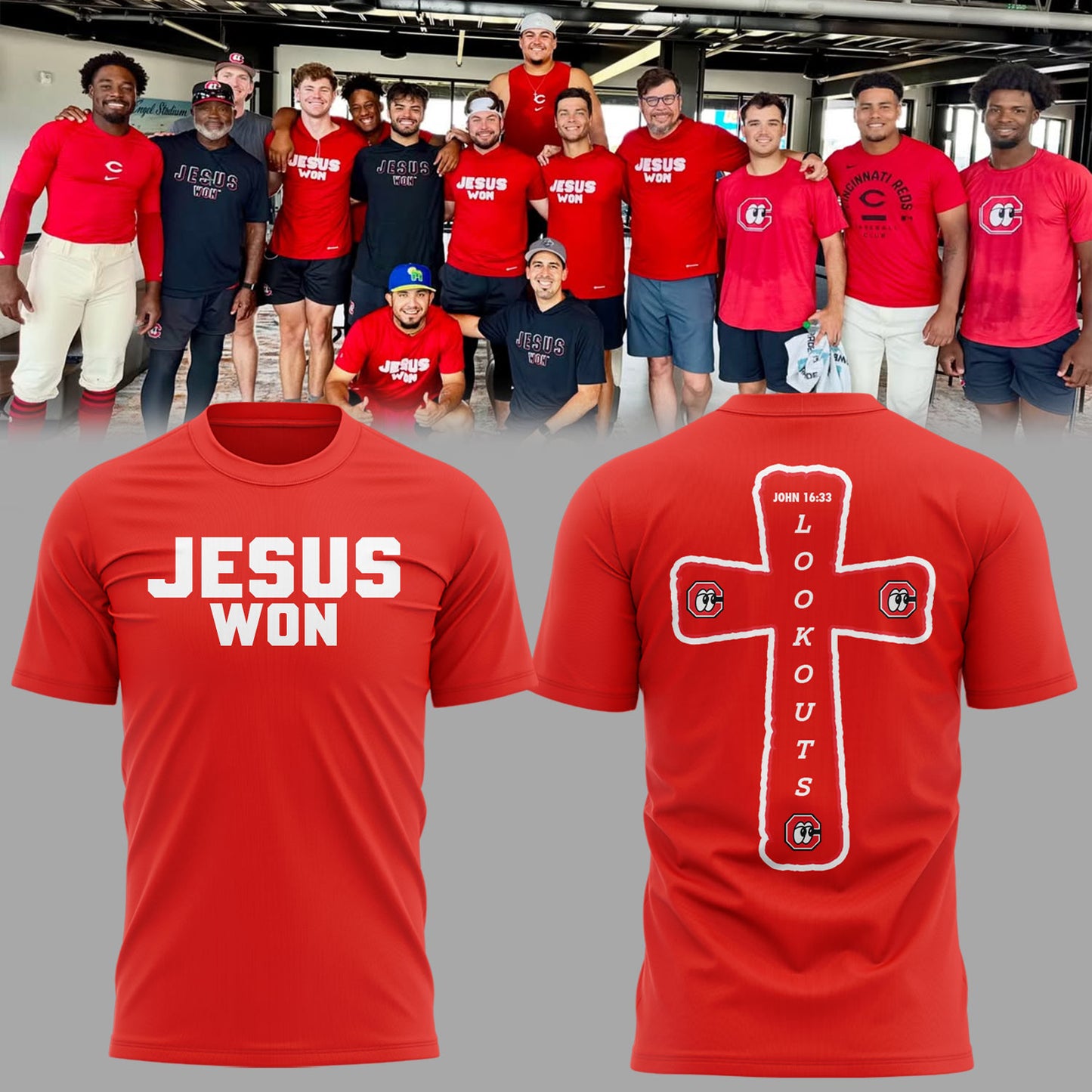 Limited Edition Jesus Won Shirt