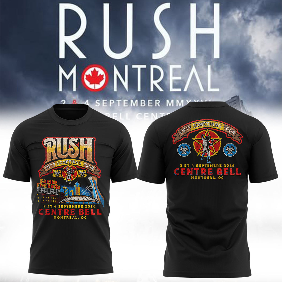 Limited Edition Fifty Something Tour 2026 Shirt