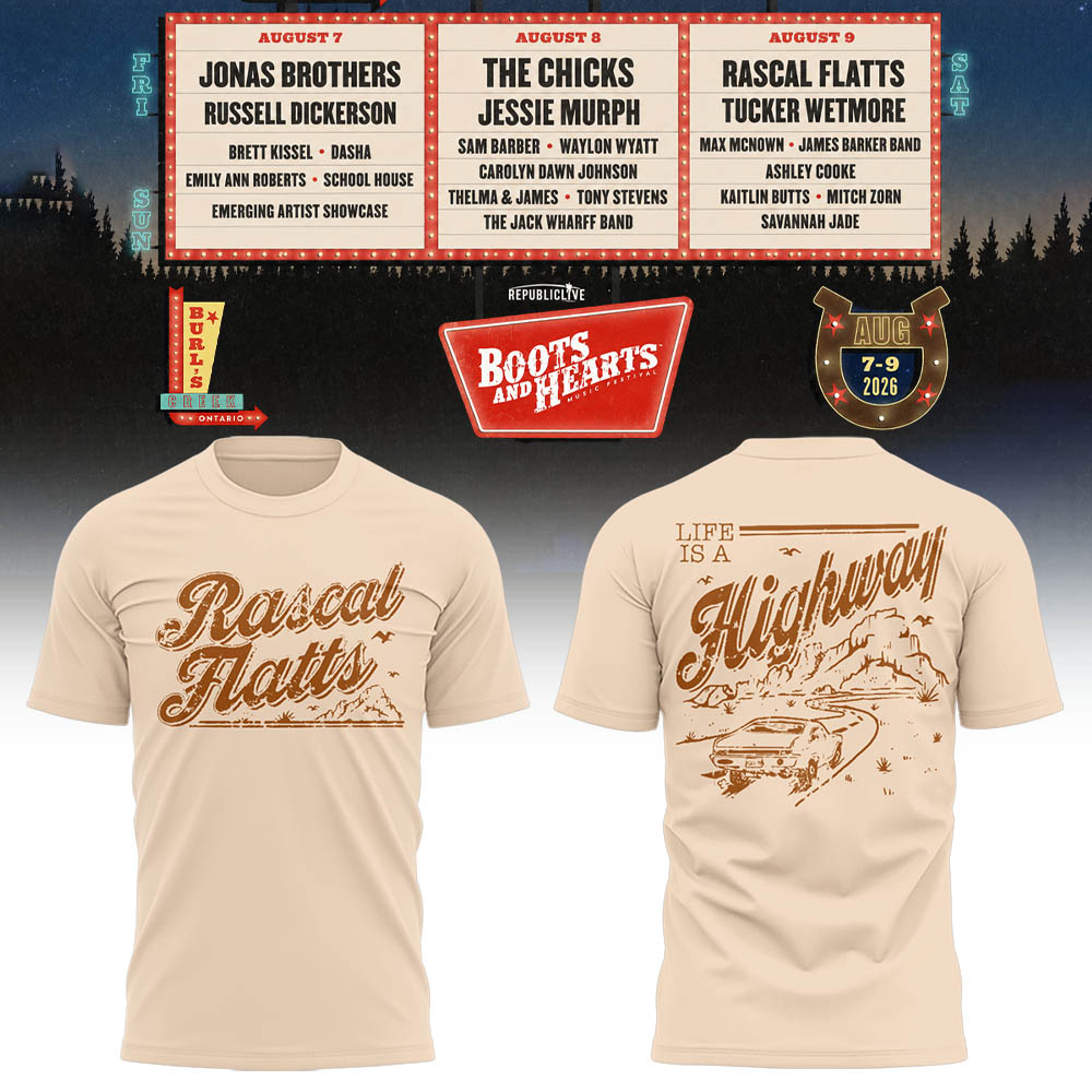 Limited Edition Boots And Hearts Festival 2026 Shirt