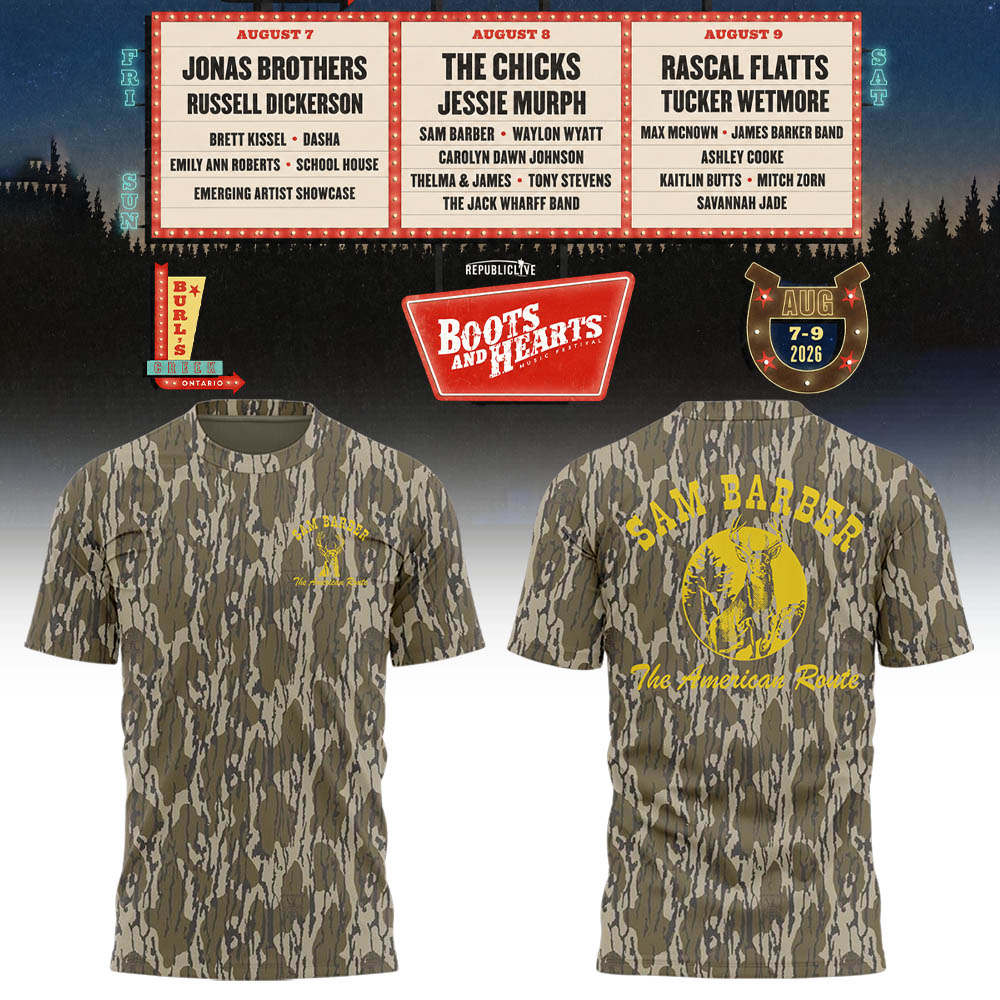 Limited Edition Boots And Hearts Festival 2026 Shirt