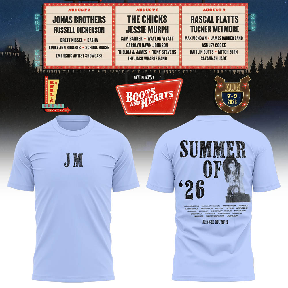 Limited Edition Boots And Hearts Festival 2026 Shirt