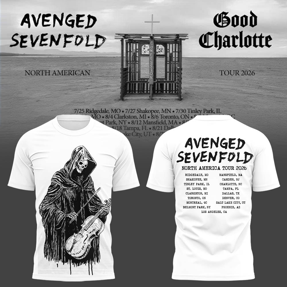 Limited Edition A7X 2026 North American Tour Shirt