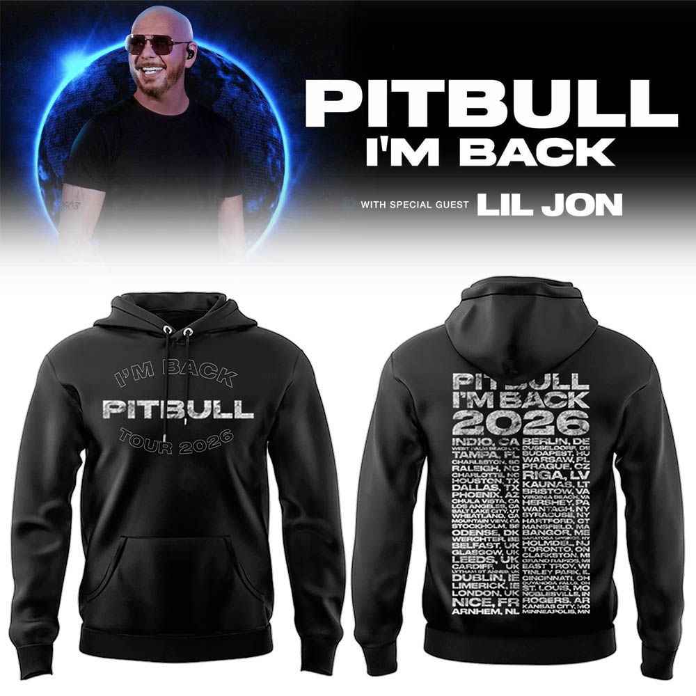 Limited Edition I’m Back Tour 2026 Hoodie