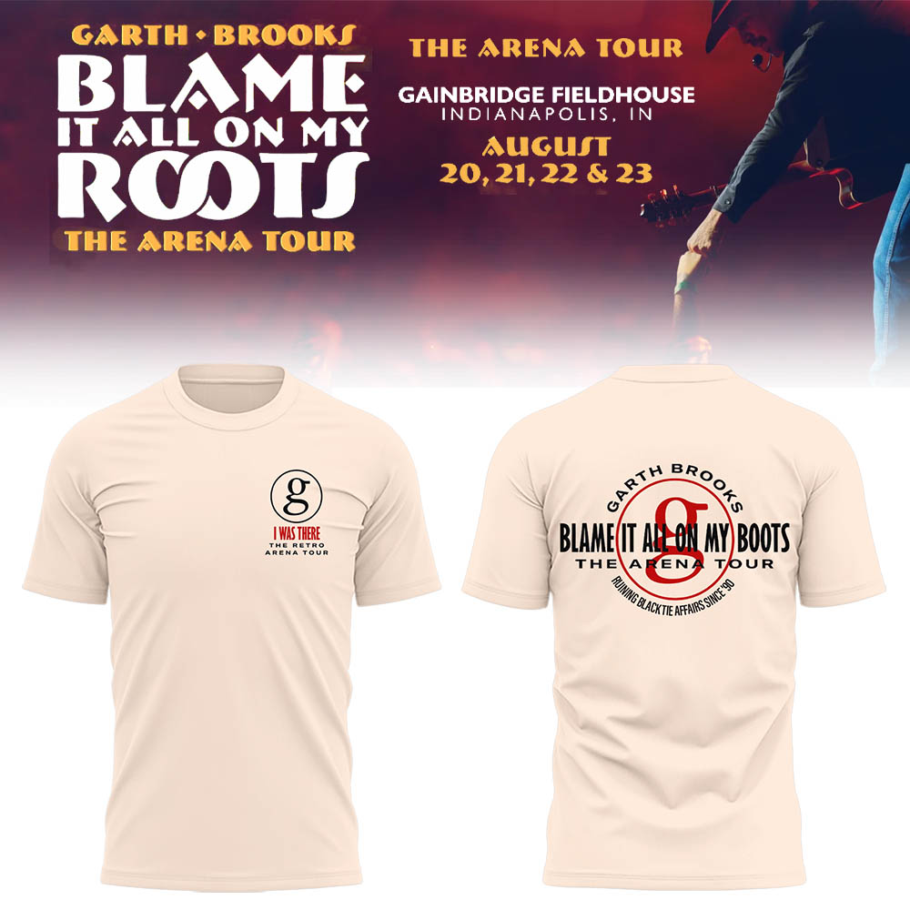 Limited Edition Blame It All On My Roots Arena Tour In Gainbridge Fieldhouse Shirt