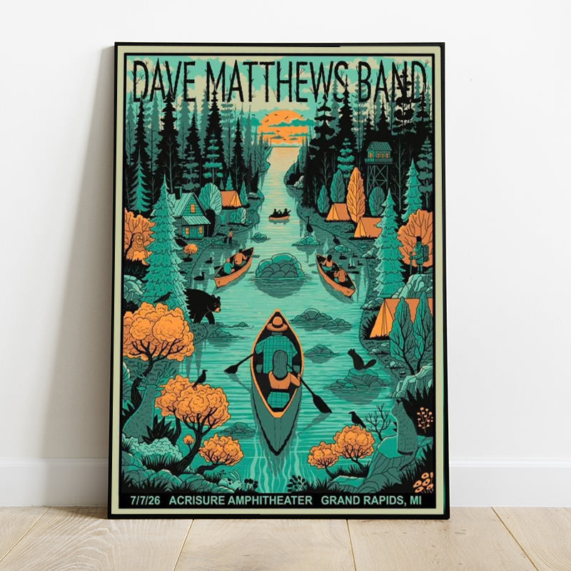 Limited Edition Summer Tour 2026 At Grand Rapids, Mi Poster-ND07082606