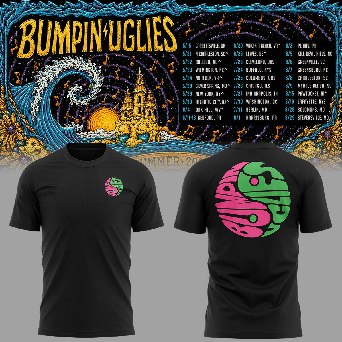 Limited Edition Reggae on the Bay 2026 Tshirt