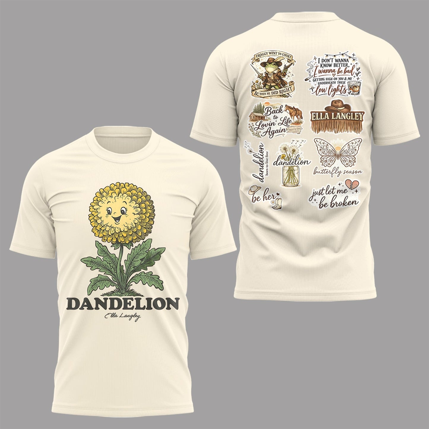 E.Langley “The Dandelion Tour” Shirt