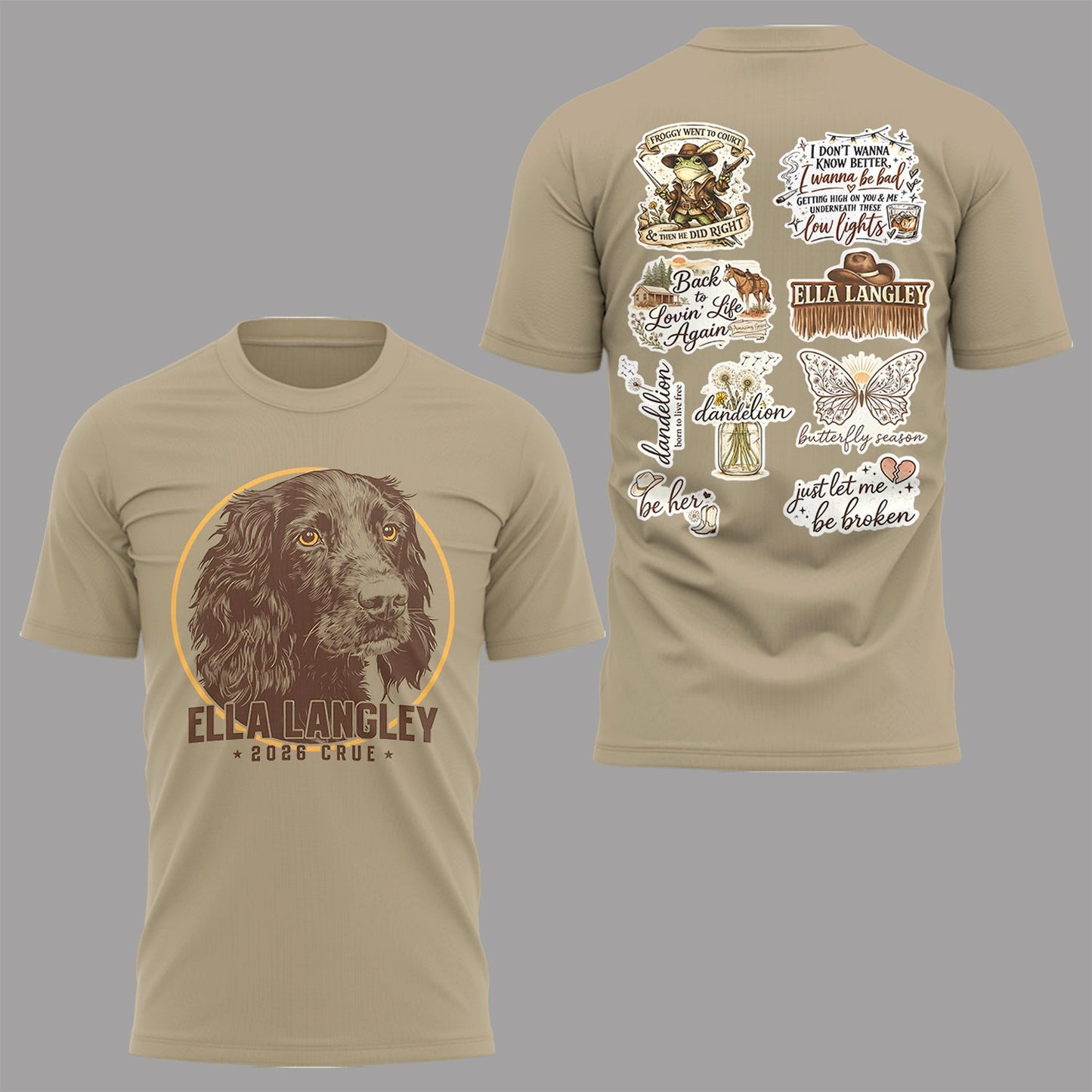E.Langley “The Dandelion Tour” Shirt