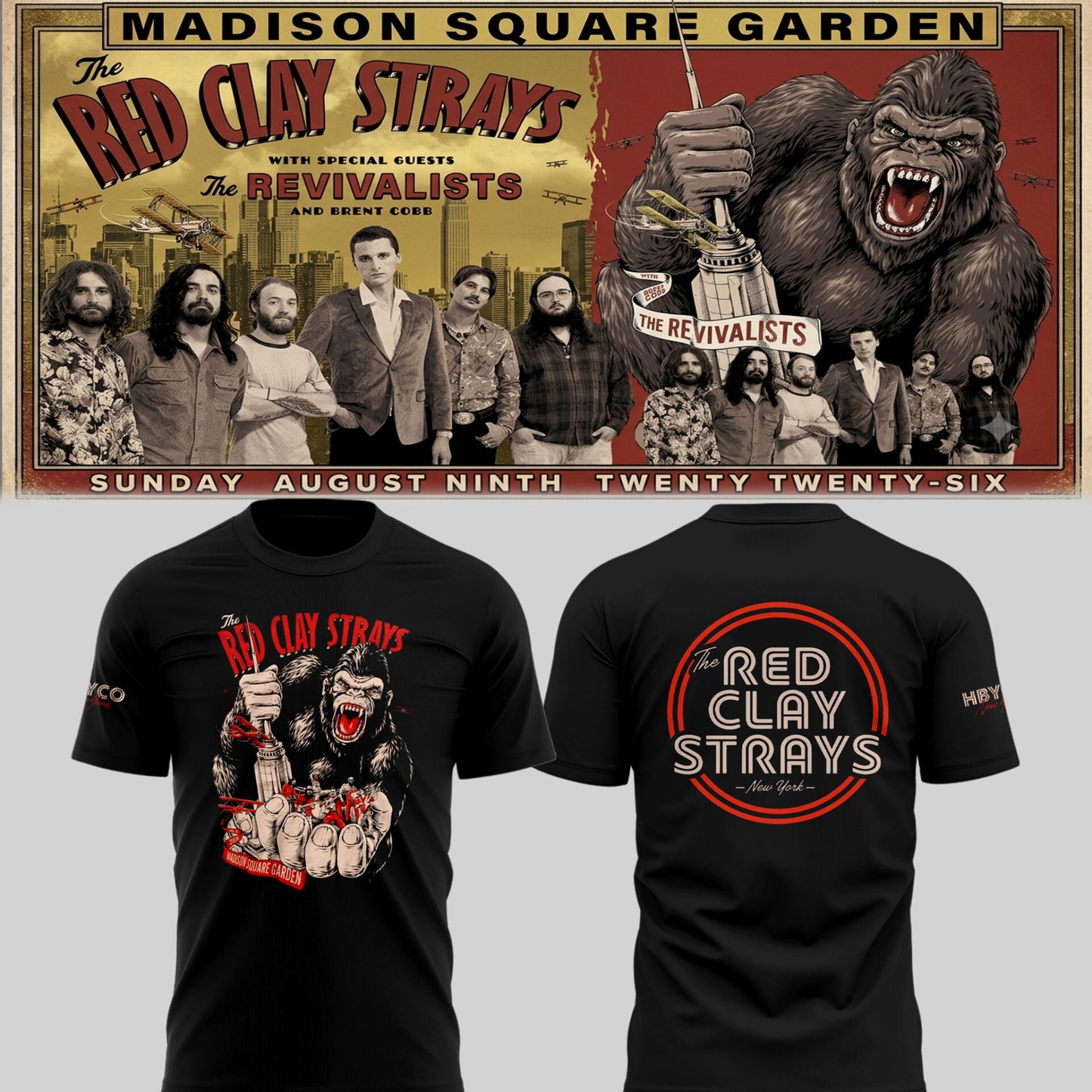 Limited Edition The Grateful Tour in MSG,NYC Shirt