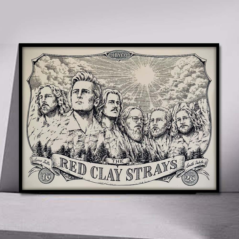 Limited Edition The Grateful Tour in South Dakota Poster