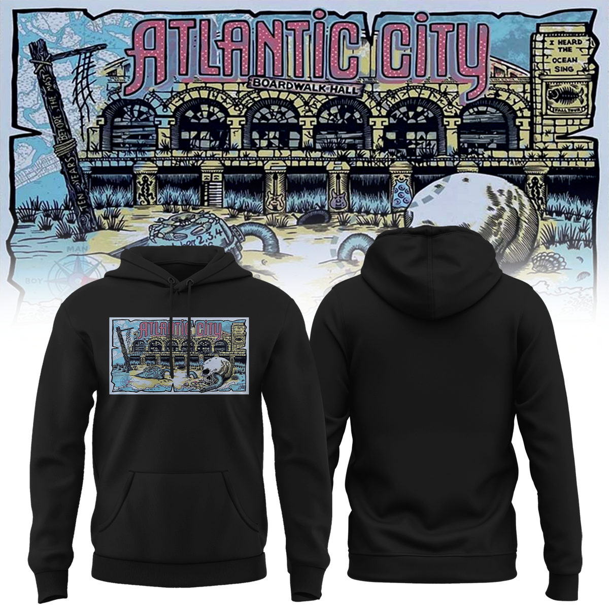 Phish Dry Goods Atlantic City NJ 2026 Limited Edition Shirt Live At Boardwalk Hall On October 2 3 4 2026