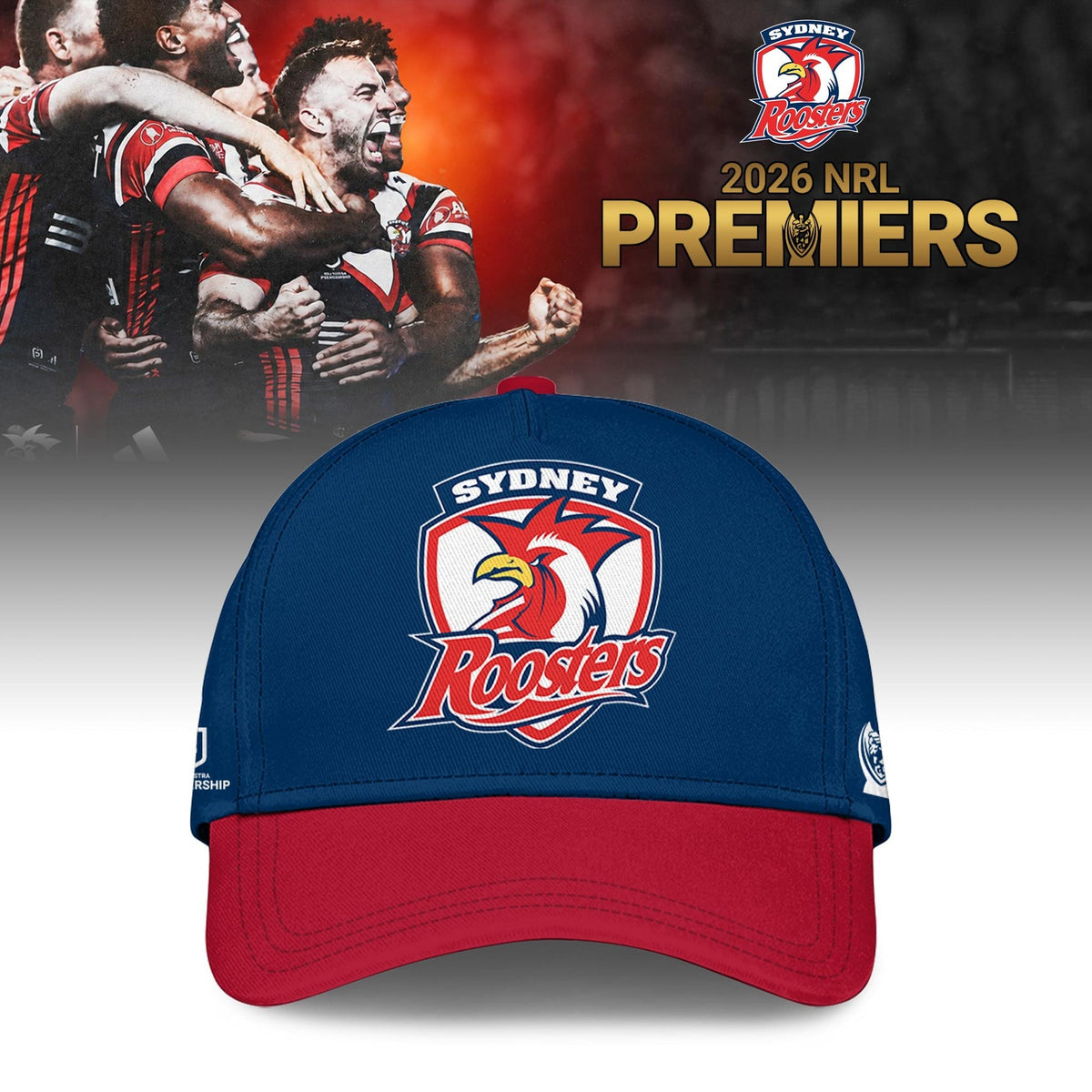 Limited Edition Sydney Roosters Premiers 2026 Polo