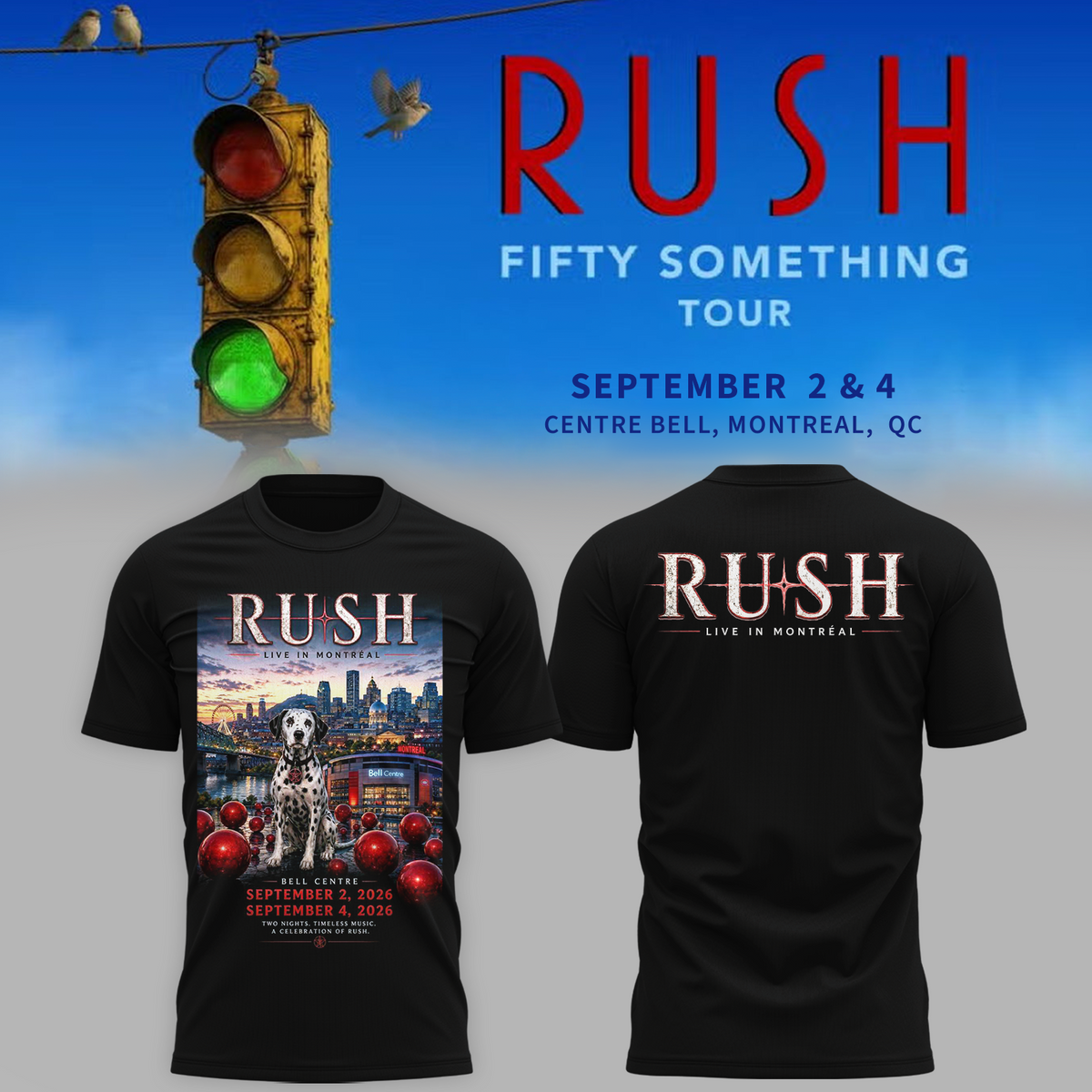 Limited Edition Fifty Something Tour 2026 Shirt