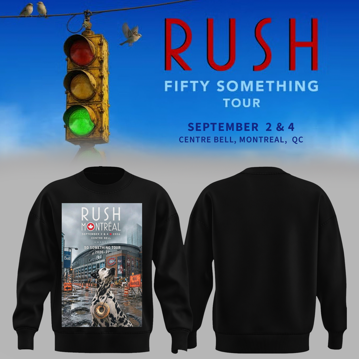 Limited Edition Fifty Something Tour Sweatshirt