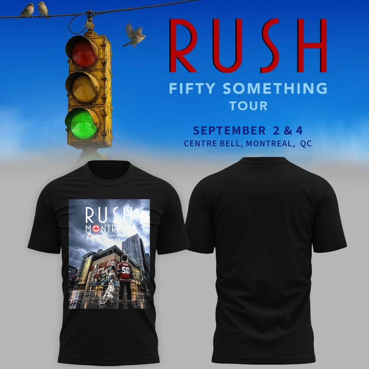 Limited Edition Fifty Something Tour 2026 Shirt
