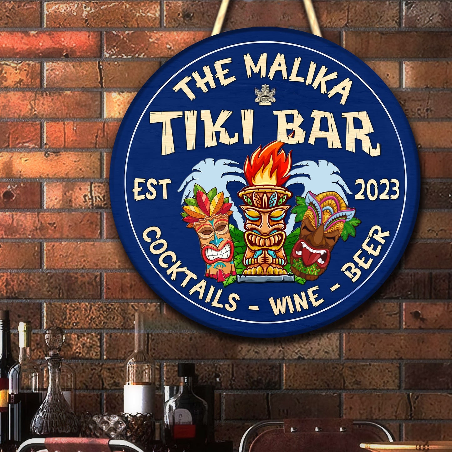 Personalized Tiki Bar Wood Signs Tiki Bar Signs, Tiki Bar, Tiki Lounge, Tiki Huts, Tiki Bar Sign, Backyard Sign, Tiki Bar Wooden Sign