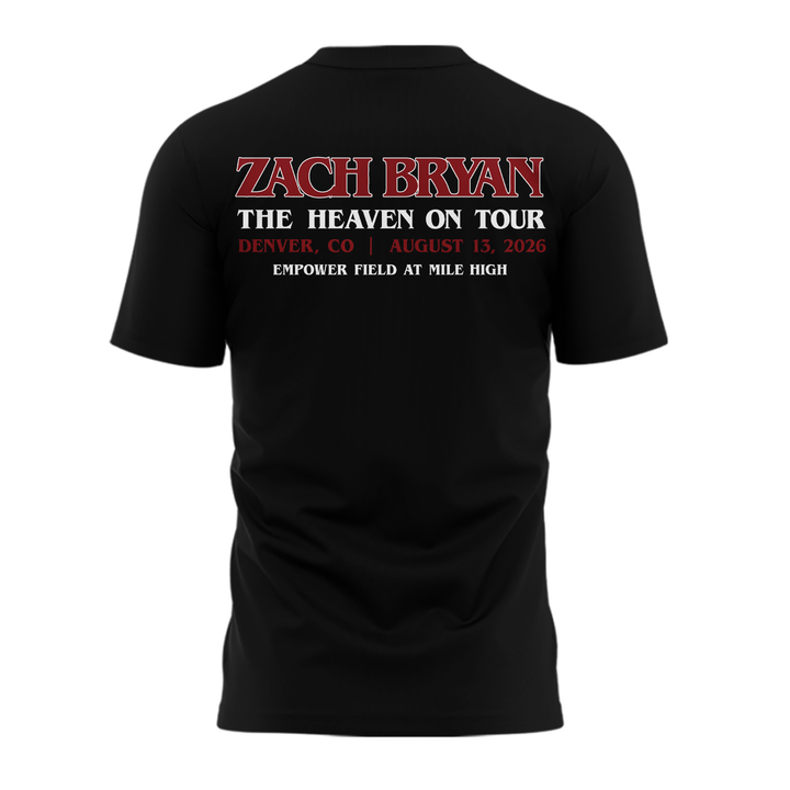 Exclusive Version Zach Bryan x Denver Broncos T-shirt
