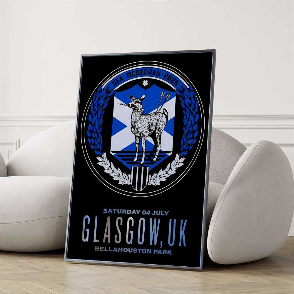 Glasgow UK July 04.2026 Exclusive Poster - Portrait - Poster