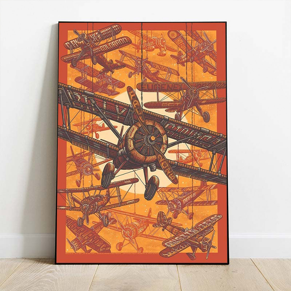 Limited Edition Billy Strings tour 2026 poster