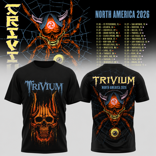 TRIVIUM – NORTH AMERICA TOUR 2026 COLLECTION TEE