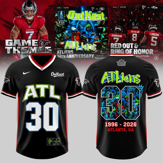 _ FALCONS × OUTKAST ATLiens 30TH ANNIVERSARY 2026 Edition Football Jersey