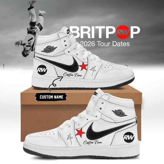 Robbie Williams BRITPOP World Tour Shoes