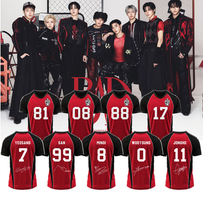 .ATEEZ BAD signed Jersey
